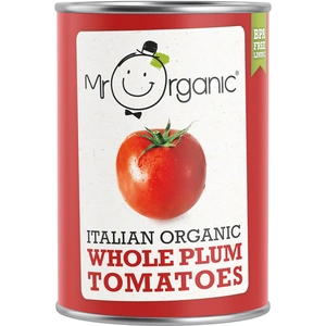 Mr Organic Whole Peeled Tomatoes, 400gr