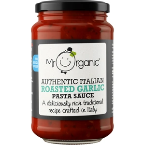 Mr Organic Roasted Garlic Pasta Sauce, 350gr
