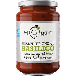 Mr Organic Basilico Sauce, 350gr