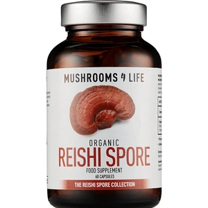 Mushrooms 4 Life Reishi Spore, 60 Capsules