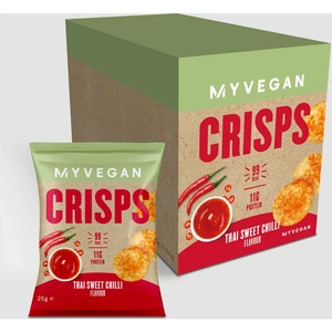 Myvegan Protein Crisps - 6 x 25g - Thai Sweet Chilli