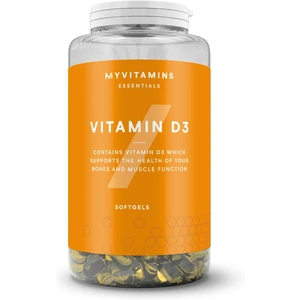 Myvitamins Vitamin D3 Softgels - 180Softgels - Non-Vegan