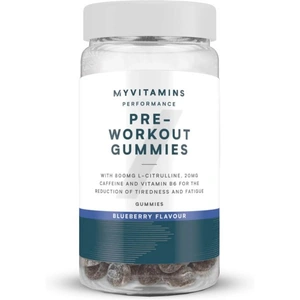 Myvitamins Pre-Workout Gummies - 60 Gummies - Blueberry