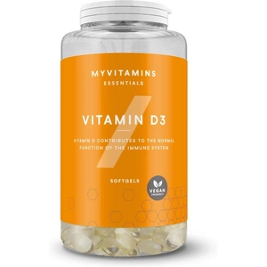 Myvitamins Vitamin D3 Softgels - 180Softgels - Vegan