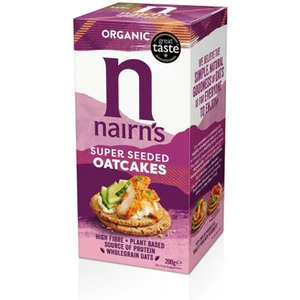 Nairns Super Seeded Oatcake - Organic - 200g