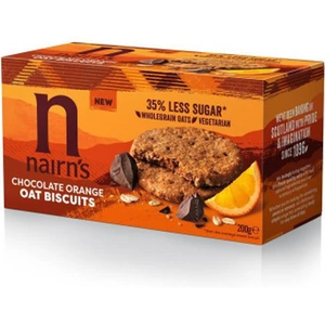 Nairns Chocolate & Orange Oat Biscuits - 200g (Case of 6)