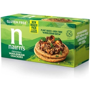 Nairns Gluten Free Whole Grain Crackers - 160g (Case of 8)