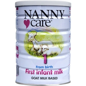 View product details for the NANNYcare First Infant Milk 900g 2 tubs