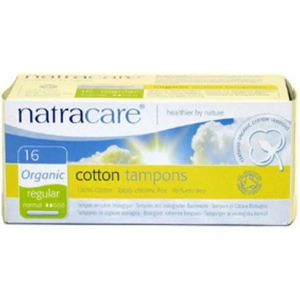 Natracare Organic Applicator Tampons Regular x 16 (Case of 12 )