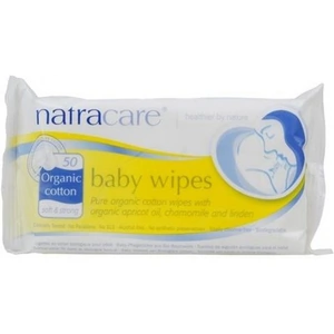 Natracare Organic Baby Wipes x 50 (Case of 16 )