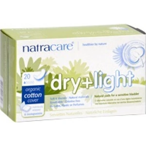 Natracare Dry and Light Incontinence Pads Qty 20