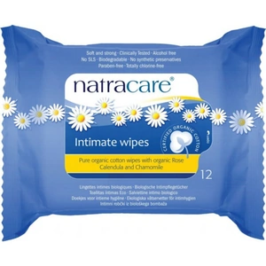 Natracare Organic Cotton Intimate Wipes x 12