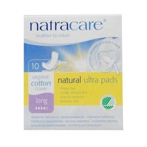 Natracare Ultra Pads With Wings Long 10