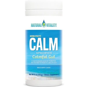 View product details for the Natural Vitality Calm Specifics, Calmful Gut - 170g