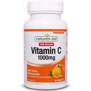 Natures Aid Vitamin C 1000mg Tablets - Time Release - 90s