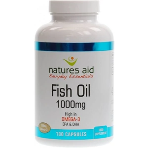 Nature's Aid Fish Oil 1000mg 180 Capsules