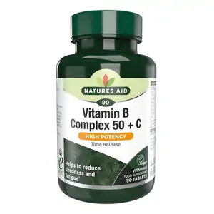 Natures Aid Vitamin B Complex 50 + C - 90's