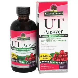 Nature's Answer UT Answer D-Mannose & Cranberry Concentrate 120ml