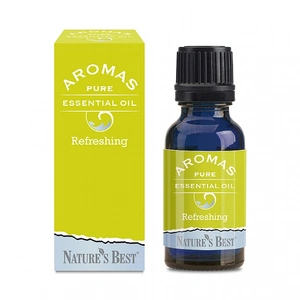 Nature's Best Refreshing Blend, A Stimulating Aroma With Lemon Peel & Rosemary Oil 20Ml