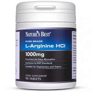 Nature's Best Arginine 1000Mg, High Strength Lform Of This Amino Acid 90 Tablets