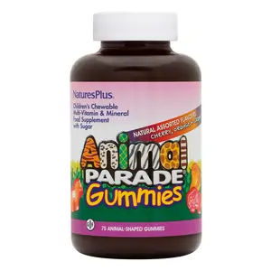 Nature's Plus Animal Parade Gummies Natural Assorted Flavours - 75's