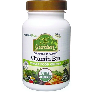 Natures Plus Source Of Life Garden Org Vitamin B-12, 60 Capsules