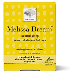 New Nordic Melissa Dream Tablets - 40s