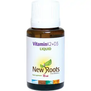New Roots Herbal Vitamin K2 + D3 15ml