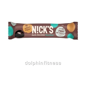 Nicks Stevia Dark Chocolate With Hazelnut Bar 25g x 30