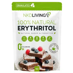 NKD LIVING Erythritol Natural Sugar Alternative Granulated - 1000g