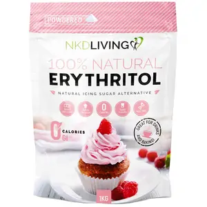 NKD LIVING Erythritol Natural Icing Sugar Alternative 1000g (PINK)