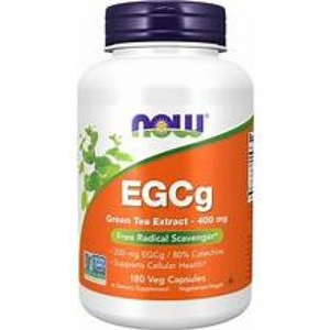 NOW Foods EGCg Green Tea Extract, 400mg - 180 vcaps