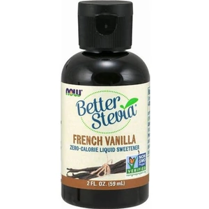 NOW foods, Better Stevia Liquid, French Vanilla - 59 ml