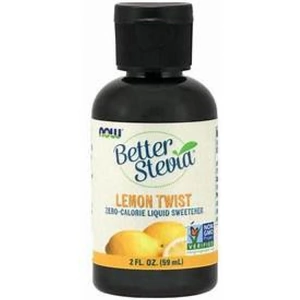 NOW foods, Better Stevia Liquid, Lemon Twist - 59 ml