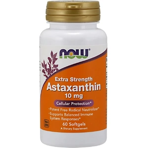 NOW Foods Astaxanthin, 10mg - 60 softgels (Case of 6)