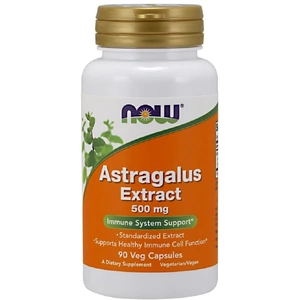 NOW Foods Astragalus Extract, 500mg - 90 vcaps (Case of 6)