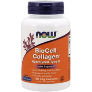 NOW foods, BioCell Collagen Hydrolyzed Type II - 120 vcaps (Case of 6)
