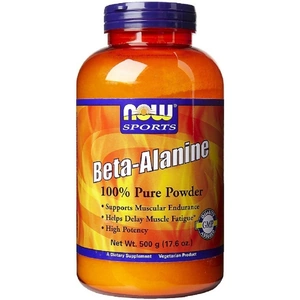 NOW Foods Beta Alanine, 2000mg (Powder) - 500g