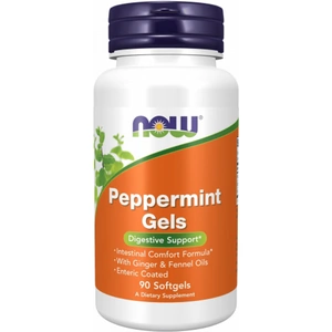 NOW Foods Peppermint Gels - 90 softgels