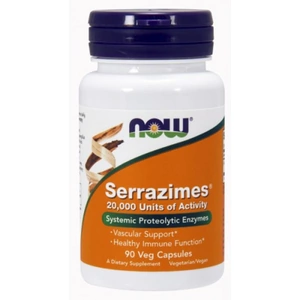 View product details for the Serrazimes, 20,000 Units - 90 vcaps (Case of 6)