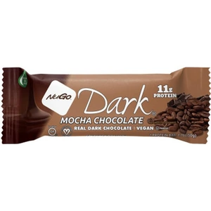NuGo Vegan Dark Mocha Chocolate High Protein Snack Bar 50g (12 minimum)