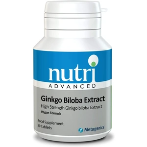 Nutri Advanced Ginkgo Biloba Extract, 60 Capsules