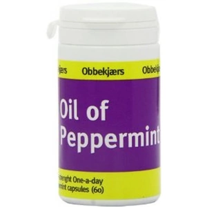 Obbekjaers Extra Strength OAD Oil of Peppermint 60 Capsules