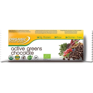 Organic Food Bar Active Greens Chocolate Chips 70g