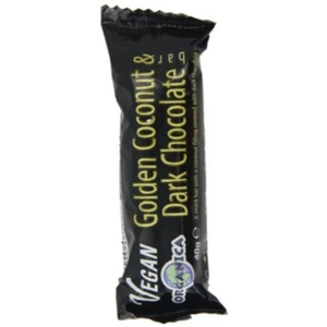 Organica Dark Chocolate - With Golden Coconut - 40g x 24