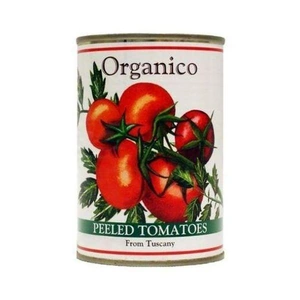 Organico Peeled Tomatoes From Tuscany 400g