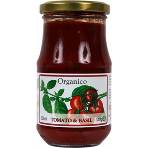 Organico Tomato & Basil Sauce From Tuscany - Organic - 340g