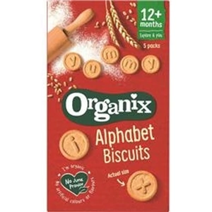 Organix Alphabet Biscuits 125g 125g