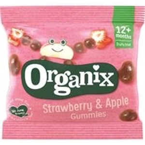 Organix Strawberry & Apple Gummies 12g 12g