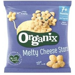 Organix Melty Organic Cheese Stars 20g 20g